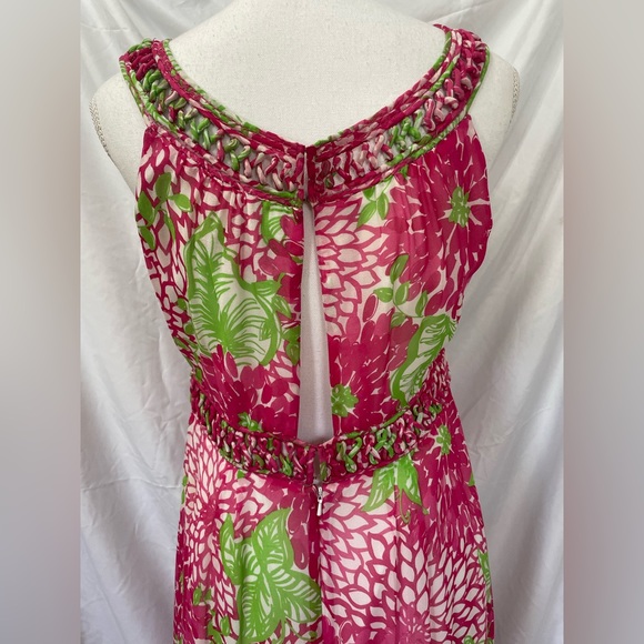 Lilly Pulitzer Jubilee Maxi Full Length Dress Size 10 - Picture 3 of 5
